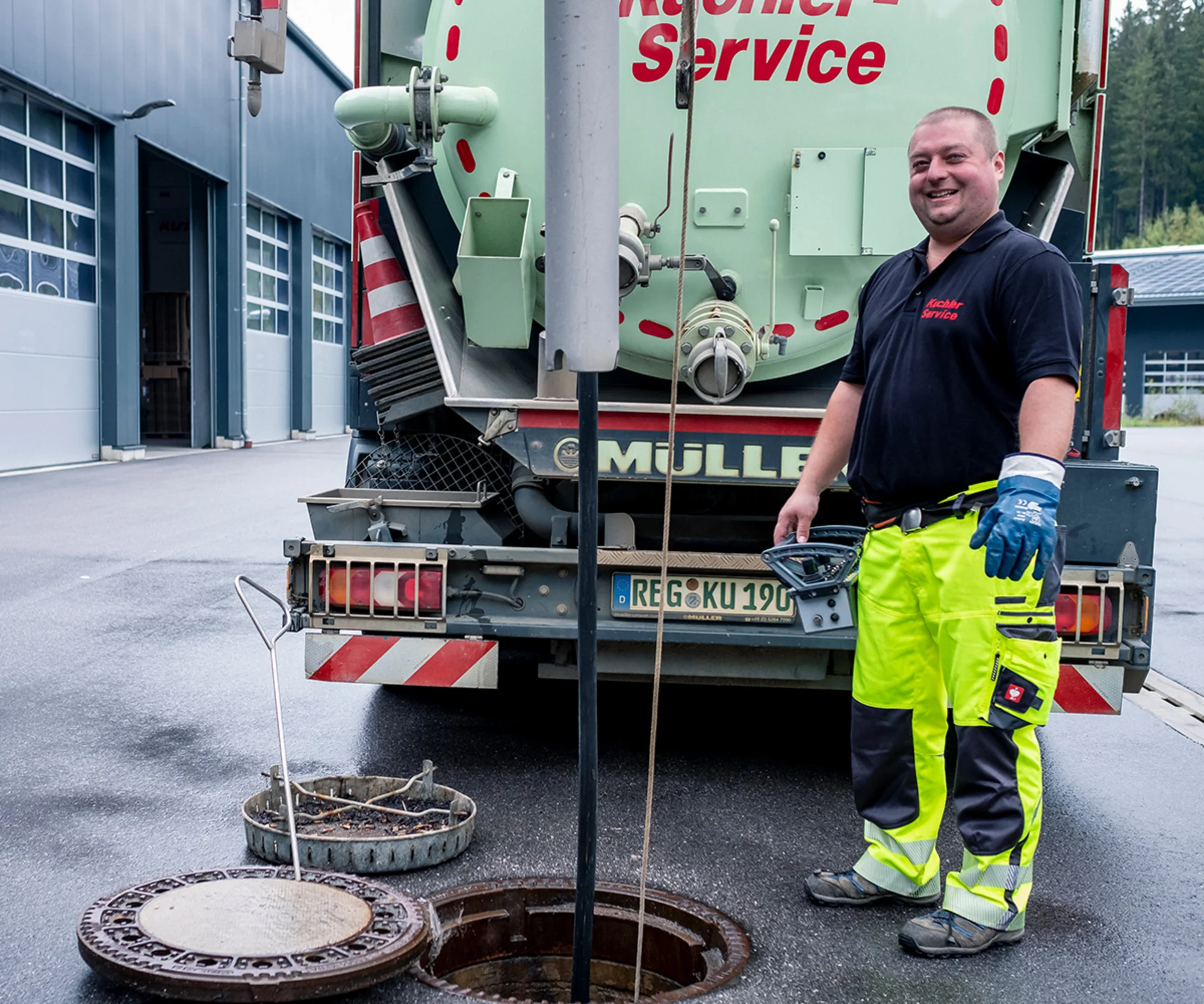 Spray Coating Oberflächenbeschichtung bei der Sanierung